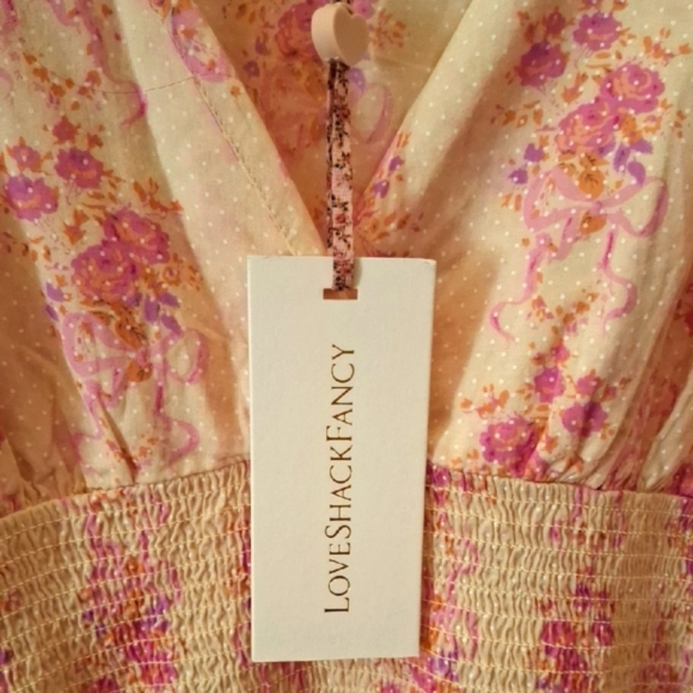 LoveShackFancy Firefly Midi Dress - Picture 2 of 15